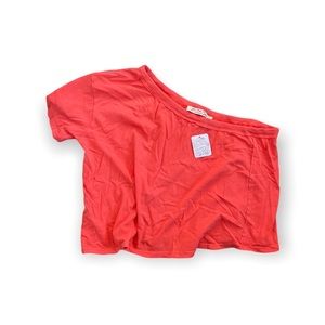 Free People one shoulder top (NEW WITH TAGS)